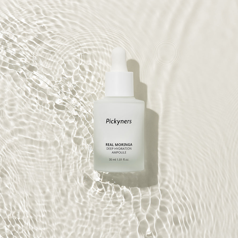 Pickyners Real Moringa Deep Hydration Ampoule – Intensive Hydrating Serum, 30ml (1.01 fl oz)