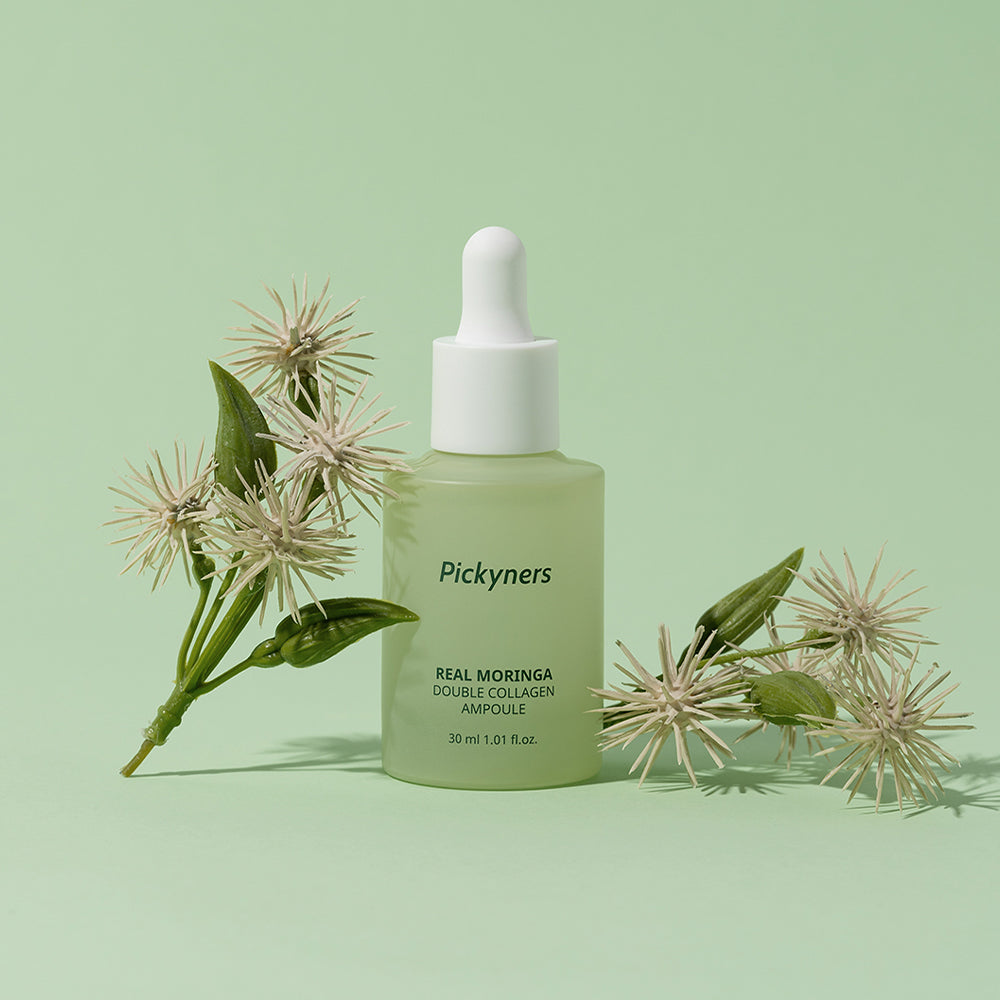 Pickyners Double Collagen Ampoule – Hydrating &amp; Radiance Serum, 30ml (1.01 fl oz)