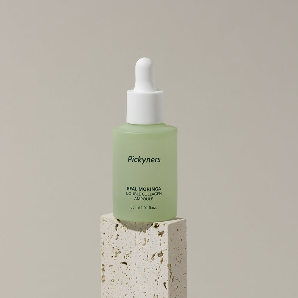 Pickyners Double Collagen Ampoule – Hydrating &amp; Radiance Serum, 30ml (1.01 fl oz)