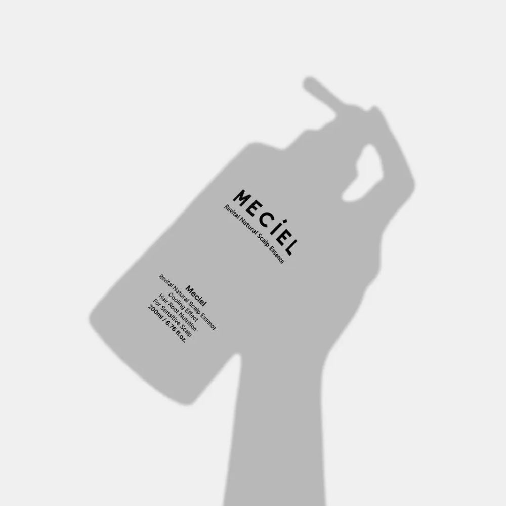 MECIEL Revital Natural Scalp Essence – Hydrating &amp; Soothing Scalp Treatment, 200ml (6.76 fl oz)