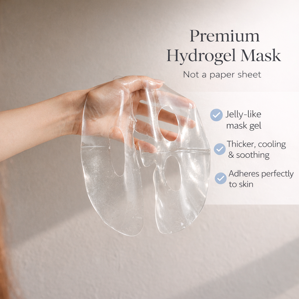 DOJAGI Hydrogel Mask with Exosome Complex, Intensive Hydration &amp; Firming Care, 25g x 5 Sheets