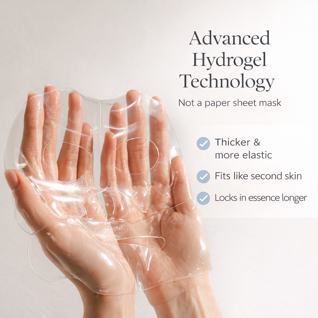 DOJAGI Hydrogel Mask with Exosome Complex, Intensive Hydration &amp; Firming Care, 25g x 5 Sheets