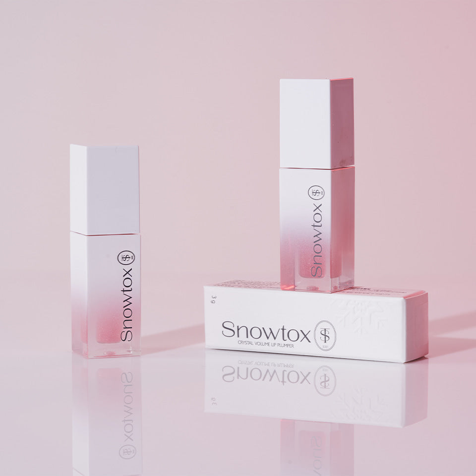 Snowtox Crystal Volume Lip Plumper – Hydration &amp; Glossy Lip Care, 3g (0.11 oz)