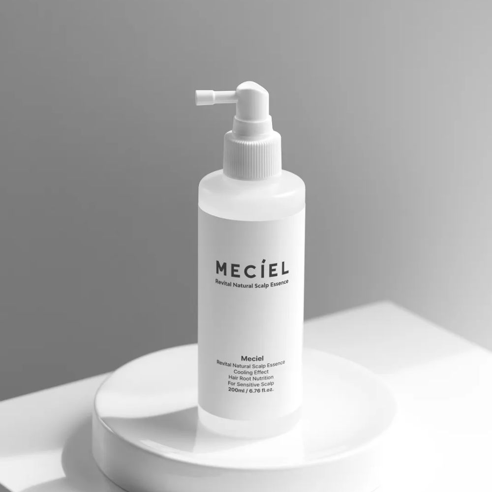 MECIEL Revital Natural Scalp Essence – Hydrating &amp; Soothing Scalp Treatment, 200ml (6.76 fl oz)