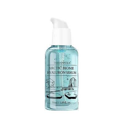 TREEANNSEA Arctic Biome Hyaluron Serum – Deep Hydration &amp; Barrier Care, 50ml (1.69 fl oz)