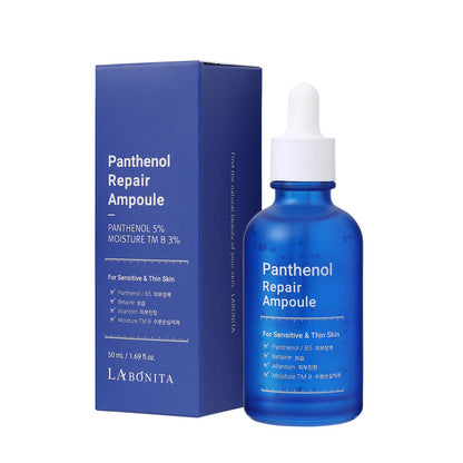 LaBonita Panthenol Repair Ampoule Serum – Hydrating &amp; Moisture Barrier Care, 50ml (1.69 fl oz)