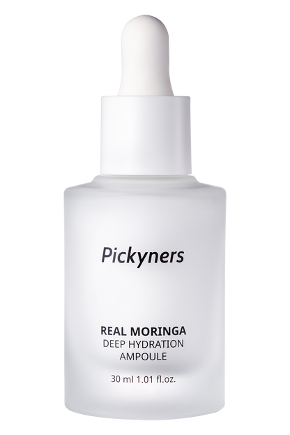 Pickyners Real Moringa Deep Hydration Ampoule – Intensive Hydrating Serum, 30ml (1.01 fl oz)