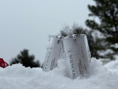 Snowtox Crystal Treatment Serum + Lip Plumper – Radiance &amp; Hydration Beauty Duo
