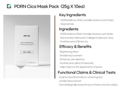 MECIEL PDRN Mask Pack ( 10 ea / box )