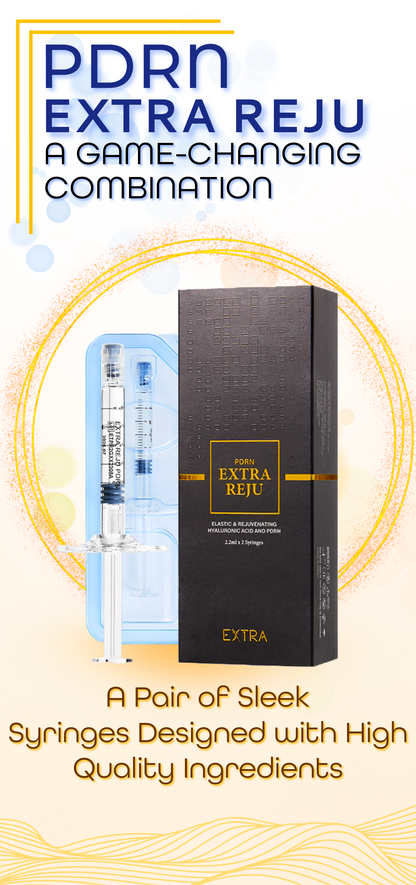 Extra Reju PDRN Skin Booster – Professional Hydration &amp; Skin Conditioning Care, 2.2ml x 2ea