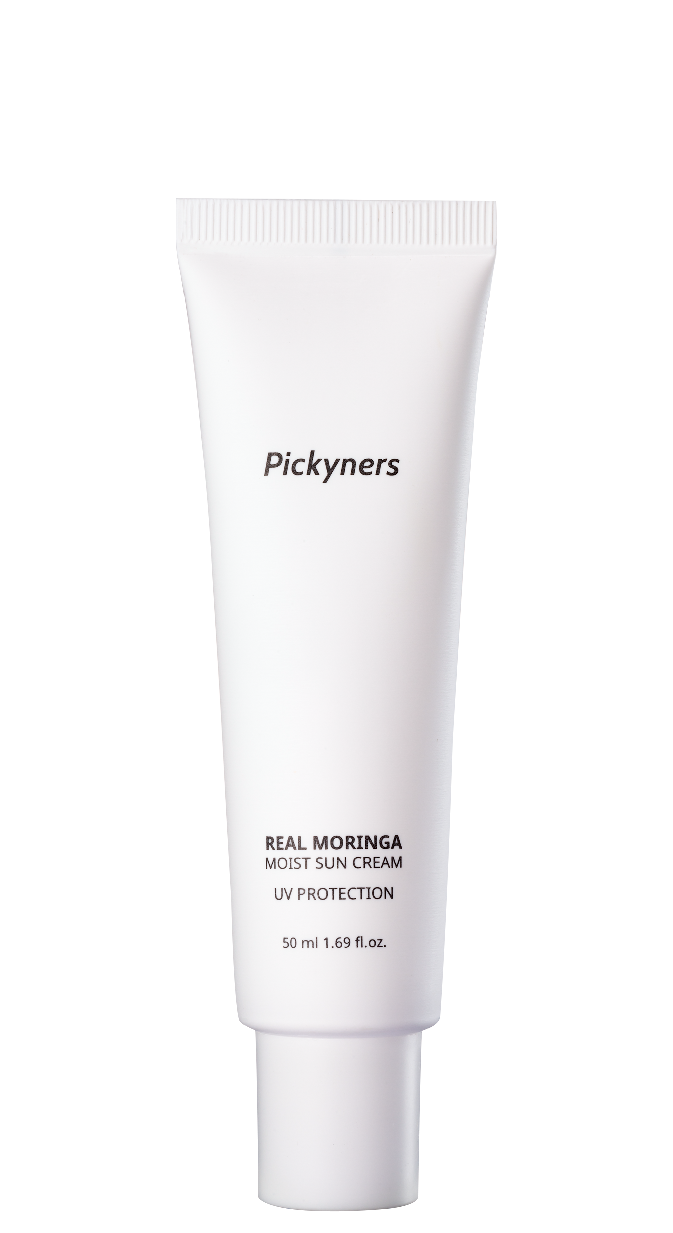 Pickyners Real Moringa Moist Sun Cream SPF50+ PA++++ – Hydrating Daily Sunscreen, 50ml (1.69 fl oz)