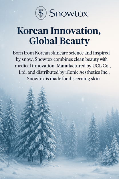 Snowtox Crystal Treatment Serum + Lip Plumper – Radiance &amp; Hydration Beauty Duo