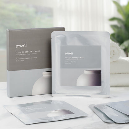 DOJAGI Hydrogel Mask with Exosome Complex, Intensive Hydration &amp; Firming Care, 25g x 5 Sheets