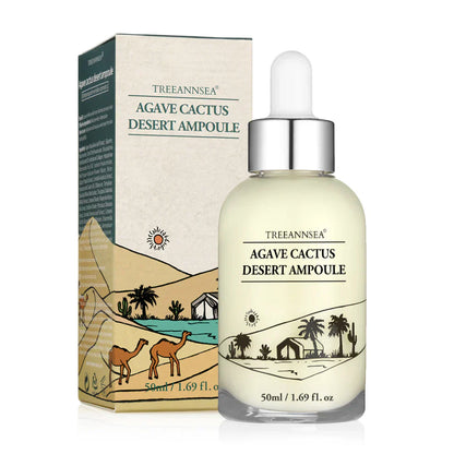 TREEANNSEA Agave Cactus Desert Ampoule – Deep Hydration &amp; Barrier Care, 50ml (1.76 fl oz)