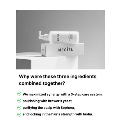 MECIEL Revital Natural Scalp Essence – Hydrating &amp; Soothing Scalp Treatment, 200ml (6.76 fl oz)