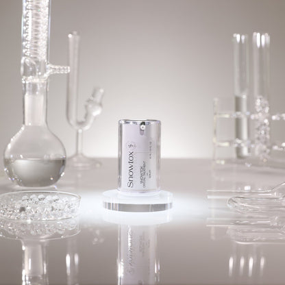 Snowtox Crystal Treatment Serum + Lip Plumper – Radiance &amp; Hydration Beauty Duo
