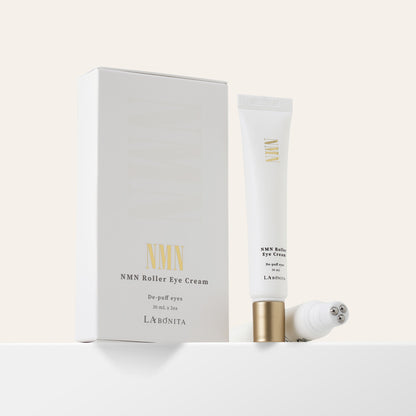LaBonita NMN Roller Eye Cream – Hydrating Under Eye Care, 30ml x 2 (1.01 fl oz x 2)