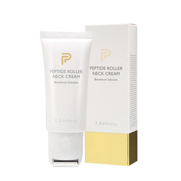 LaBonita Peptide Roller Neck Cream – Firming &amp; Hydrating Neck Care, 50ml (1.69 fl oz)