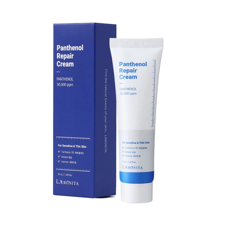LaBonita Panthenol Repair Cream – Hydrating &amp; Moisture Barrier Care, 50ml (1.69 fl oz)